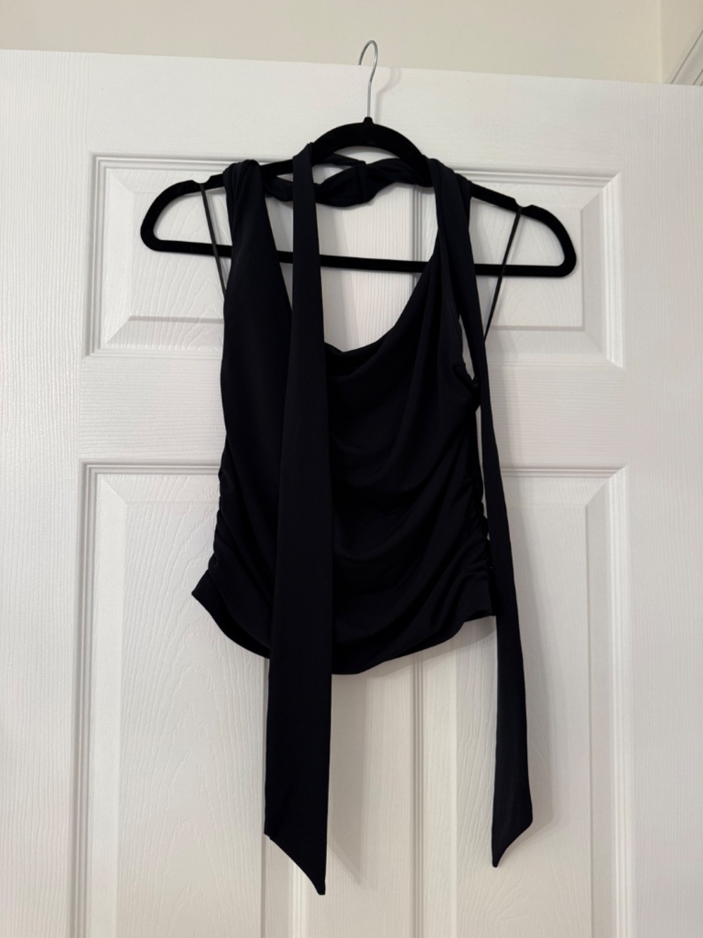 Abercrombie & Fitch Halter Cowl Scarf Top - Picture 2 of 6